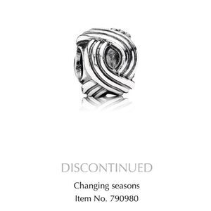 Pandora 790980 Changing Seasons Bead Charm Retired